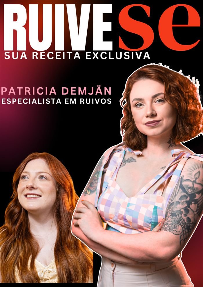 Capa do Ruive-se, sua receita exclusiva